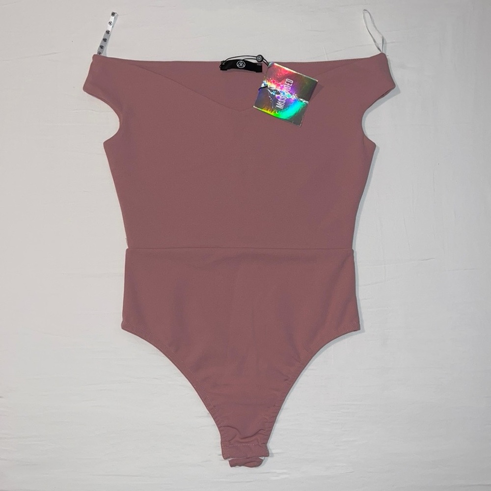 Missguided off the shoulder body suit